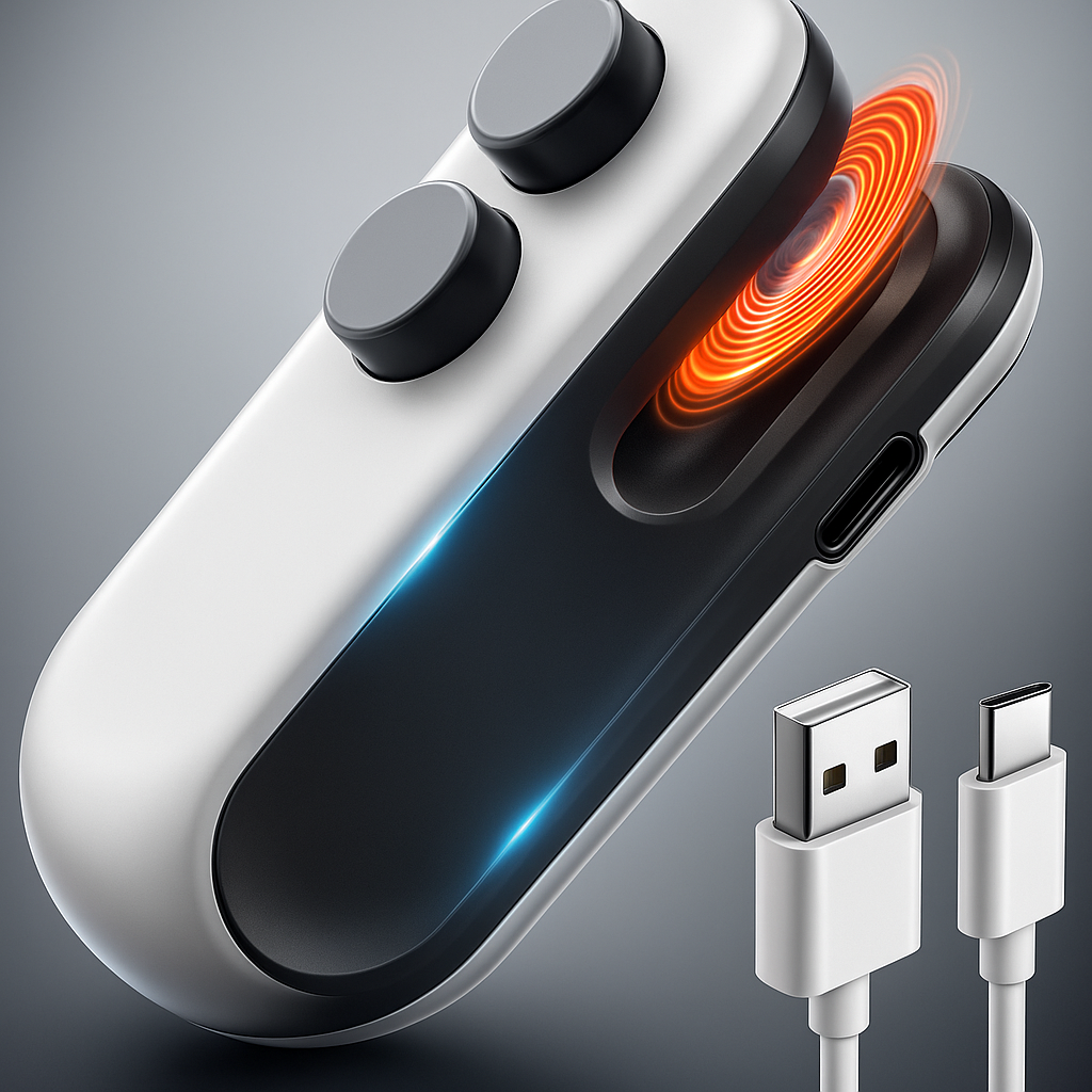 SnapSeal 2-in-1 USB-C rechargeable bag sealer with instant heat sealing element and charging cable